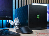 Gigabyte Aorus RTX 5090 AI Box finns nu tillgänglig för $2999,99. På bilden: Thunderbolt 5 eGPU. (Bildkälla: Sebastian Bade / Notebookcheck)