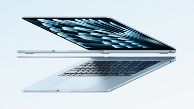 Apple MacBook Air M4 i himmelsblå färg. (Bildkälla: Apple)