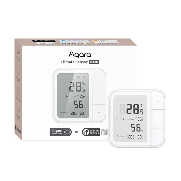 Aqaras klimatsensor W100. (Bildkälla: Aqara)