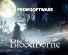 Bloodborne-banner med FromSoftware-logotyp visas