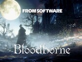Bloodborne-banner med FromSoftware-logotyp visas