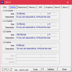 CPU-Z Cach