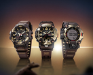 Från vänster: Casio GR-B300H-5A, GG-B100XMH-5A, GW-9500MH-5.