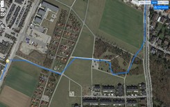 GPS-Test: Sony Xperia XZ3 – Cykeltur genom en skogsdunge