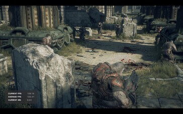 Gears of War: Reloaded på Lenovo LOQ 16IRH8 (Bildkälla: Darryl Linington - Notebookcheck)