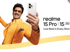 Realme 15 Pro kommer att ha en Snapdragon-processor och en större batterikapacitet. (Bildkälla: Realme)