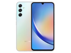 Samsung Galaxy A34 Silver (Bildkälla: Samsung Newsroom)