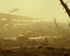 Bild från spelet Fallout 4 som visar ett ödsligt landskap. (Bildkälla: Steam)