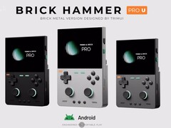 Brick Hammer Pro U är en av två nya handhållna enheter som TrimUI planerar att lansera inom kort.