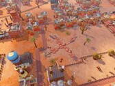 En bild som visar byggnader i SteamWorld Build, som nu säljs med 80 % rabatt på Steam.