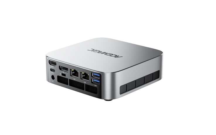 Mini-datorn AceMagic F2A har ett stort antal I/O-alternativ, inklusive USB 4 och 2,5 G Ethernet. 