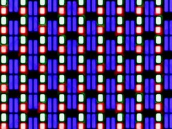Sub-pixel matris