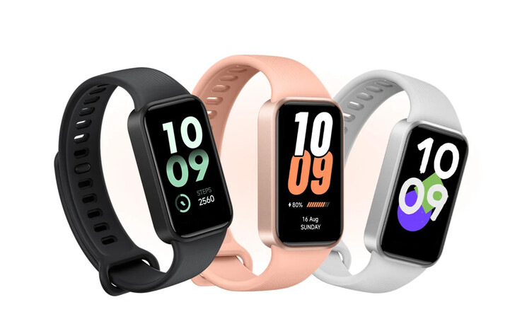 Xiaomi säljer Smart Band 11 Active i färgerna svart, grått och pomelorosa.