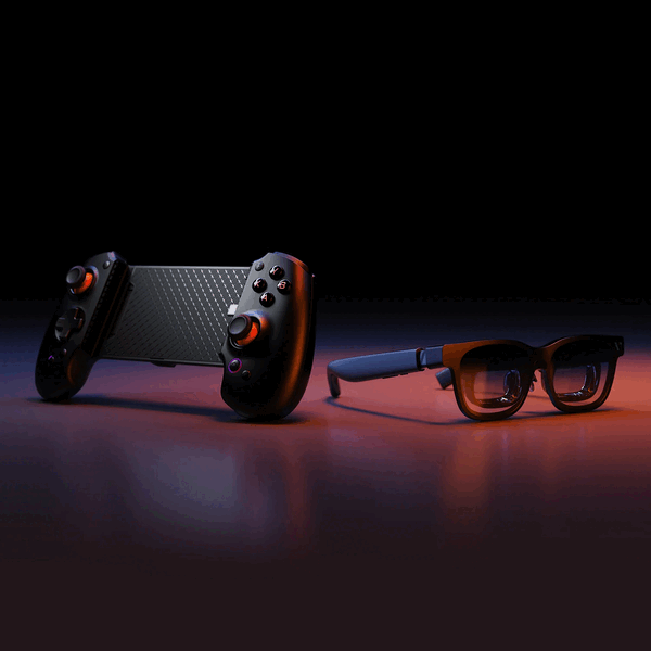 Abxylute S9V Type-C Mobile Controller för Viture-glasögon har en dedikerad USB-C-port för Viture-glasögon.