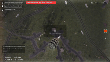 Bild: En skärmdump från spelet Drone Perspective.