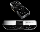 En renderad bild av GeForce RTX 3060 Founders Edition GPU