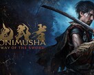 Reklamillustration för Onimusha: Way of the Sword.