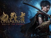 Reklamillustration för Onimusha: Way of the Sword.