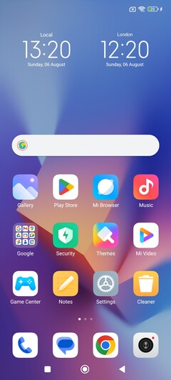 Programvara på Xiaomi Redmi Note 12S