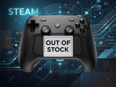 Steam Controller visas med "out of stock"-skylt