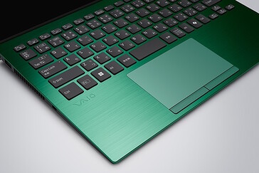 Vaio SX14-R är utformad för tyst skrivande och klickande.