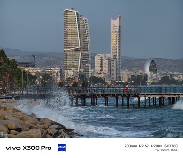 Vivo X300 Pro 200 mm med telekonverter.