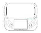 Den så kallade Anbernic Slide har en ovanlig design som bygger vidare på PSP Go och Nintendo 3DS. (Bildkälla: via Nittrx)