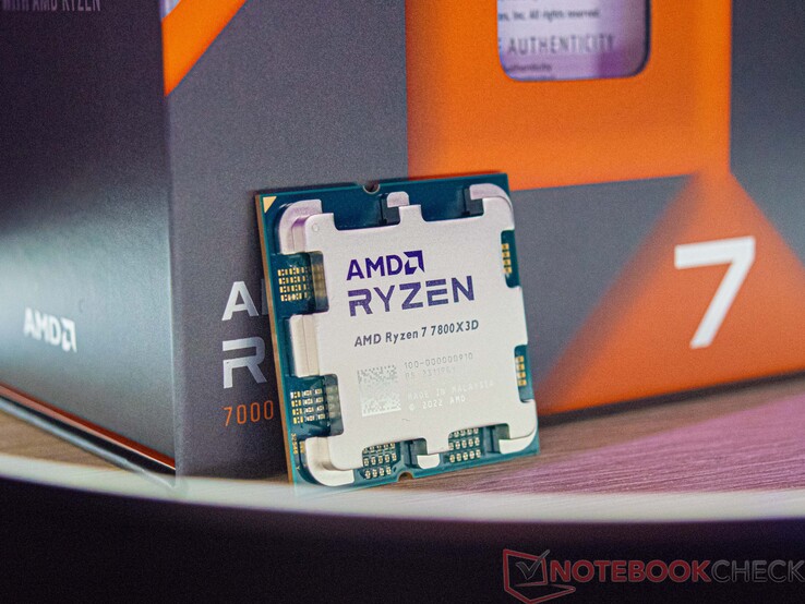 AMD Ryzen 7 7800X3D - 8 kärnor/16 trådar