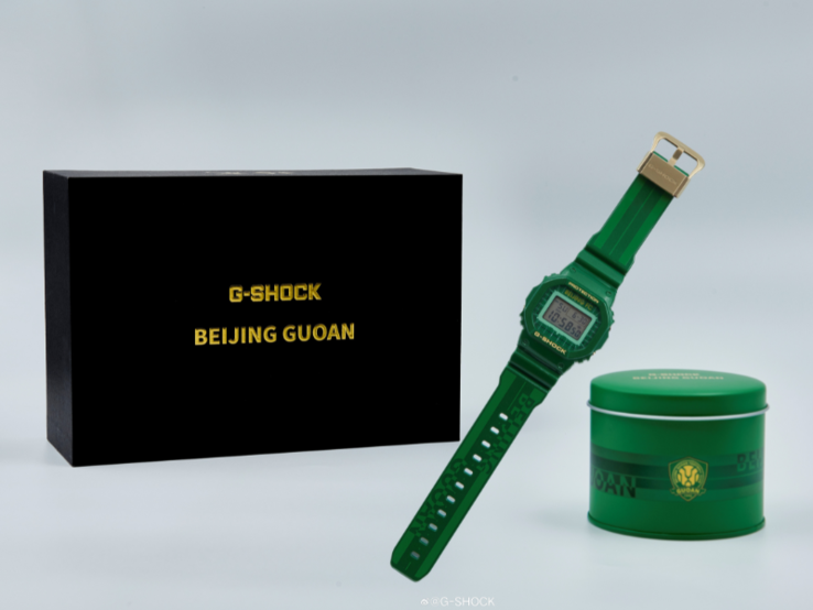 Klockan G-Shock x Beijing Guoan Football Club. (Bildkälla: Casio via Weibo)