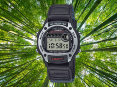 Casios klockor i W-220-serien (bilden) kommer att lanseras i Europa. (Bildkälla: Casio, redigerad)