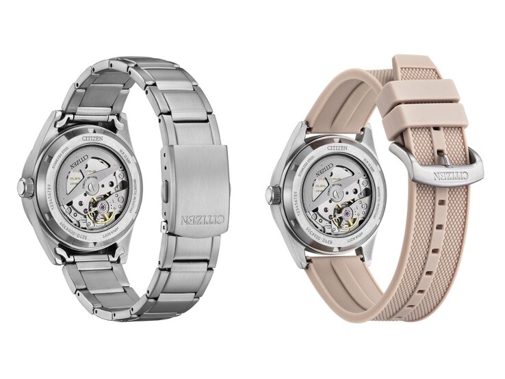 Citizen NJ022-klockorna har metall- eller uretanarmband. (Bildkälla: Citizen, redigerad)