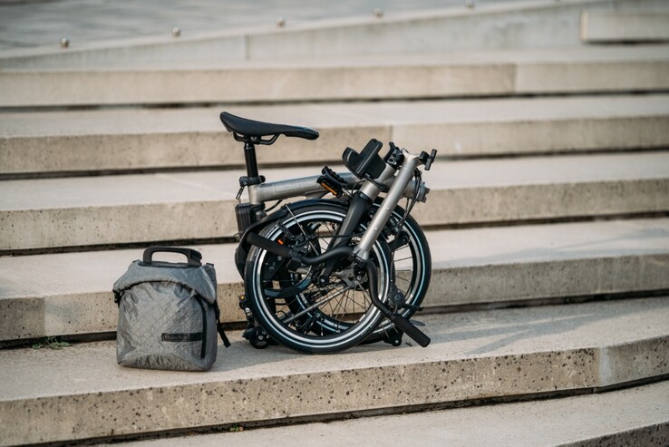 Brompton Electric T Line har en specialbyggd bakre navmotor på 250 W (Bildkälla: Brompton)