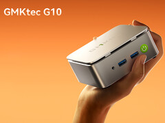 GMK G10 kostar från 189,99 dollar. På bilden: mini-PC:n. (Bildkälla: GMKtec - redigerad)