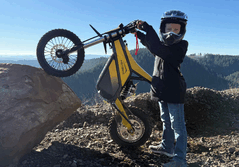 Heybike Villain elektrisk dirt bike har en topphastighet på 72 km/h (45 mph) (Bildkälla: Heybike)