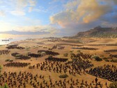 En bild som visar en armé i A Total War Saga: Troy, nu med 66% rabatt på Steam.
