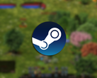 Dreadmyst lanseras officiellt den 9 januari på Steam. På bilden - en officiell skärmdump från spelet med Steam-logotypen ovanpå. (Bildkälla: Steam - redigerad)