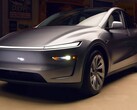 Den nya Model Y levereras med funktionen för adaptiva helljus aktiverad. (Bildkälla: Jay Leno/YT)
