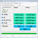 Lexar Play Pro: IOPS-värden