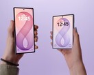 Samsung lanserade Galaxy Z Fold8 Ultra (till vänster) och Galaxy Z Fold8 (till höger) i slutet av juli 2026.