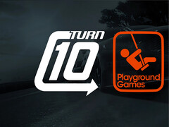 Turn 10 Studios och Playground Games logotyper (Bildkälla: Turn 10 Studios, Playground Games)
