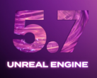 En banner som visar Epics tillkännagivande av Unreal Engine 5 (bildkälla: Epic Games)