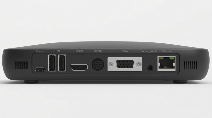 Den vanliga SuperStation One har HDMI samt separata analoga videoutgångar, inklusive VGA och DIN10, som saknas på Lite-prototypen för $200.