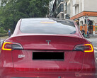 Tesla Model 3 med anti-Musk-dekal. (Bildkälla: Notebookcheck)