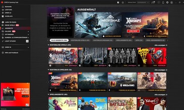 Spelbutiken inuti kontrollcentret