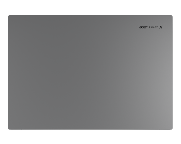 Acer Swift X 14 från baksidan. (Bildkälla: Acer)