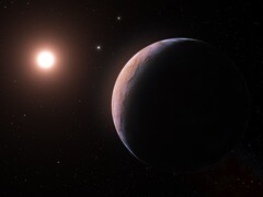 Ett konstnärsintryck som visar planeten Proxima d. (Bildkälla: Handout / European Southern Observatory / AFP)
