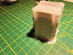 Detta priming-torn fångar upp icke-reproducerbar extrudering