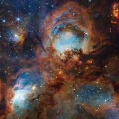 En detaljerad bild av kattens tass (Bildkälla: NASA, ESA, CSA och STScI; beskuren)