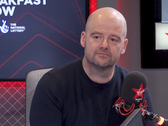 En skärmdump av Dan Houser på Chris Evans Breakfast Show (bildkälla: Virgin Radio UK YT)