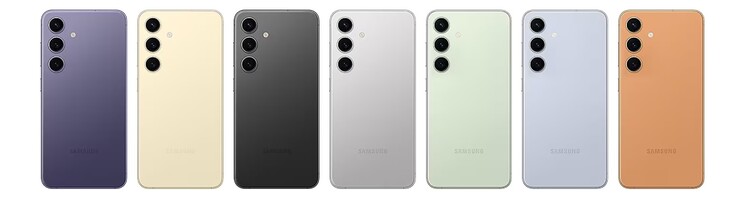 Samsung Galaxy S24:s urval av färger